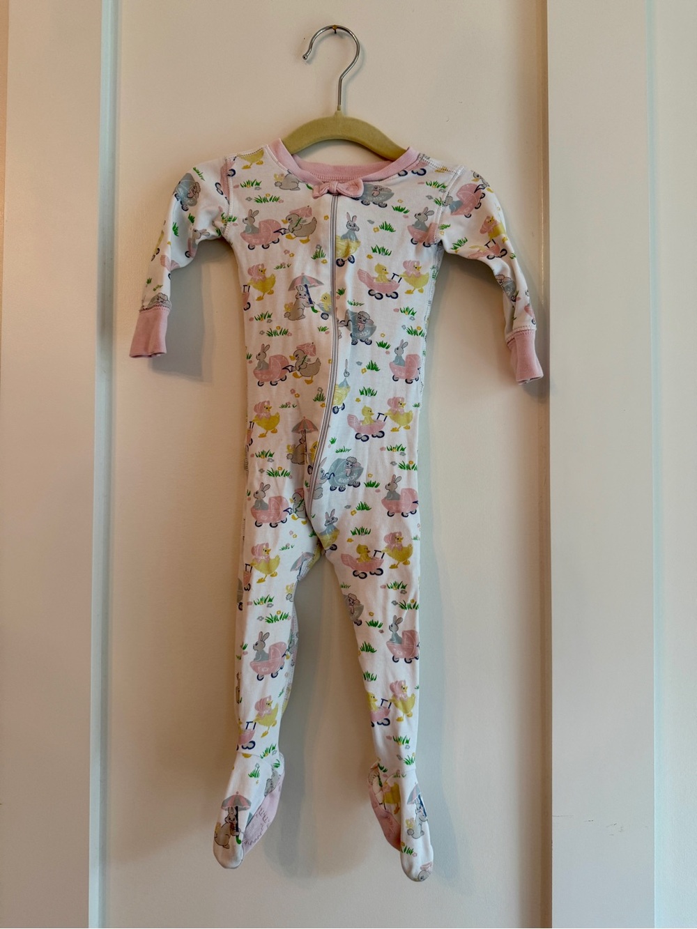 TBBC Spring/Easter Print One-Piece Pajamas